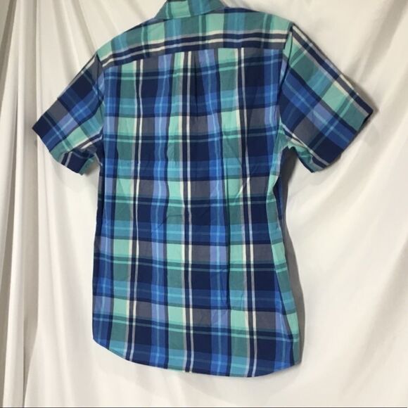 Goodthreads Slim-Fit Short-Sleeve Plaid Shirt (C9) - Picture 6 of 7